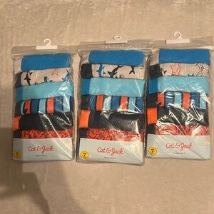 Cat & Jack Kids' Boxer Briefs - Red, Black, Blue, Orange